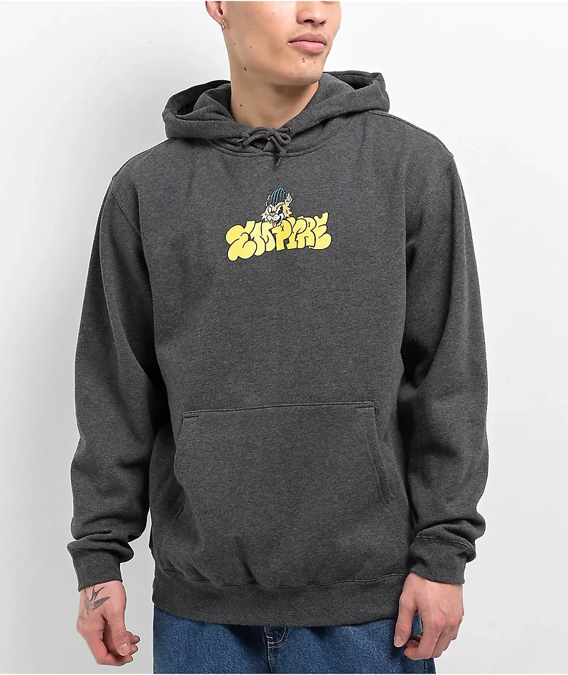 Empyre Graff Cat Grey Hoodie