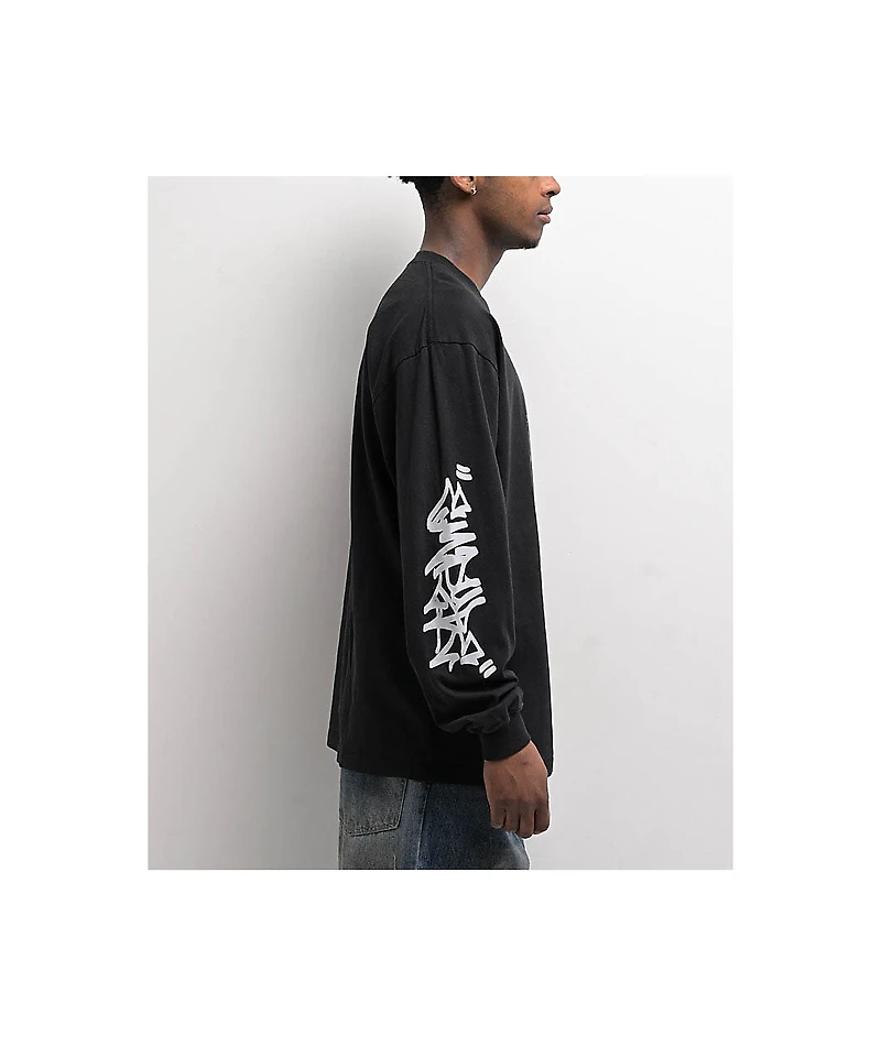 Empyre Graff Record Black Long Sleeve T-Shirt