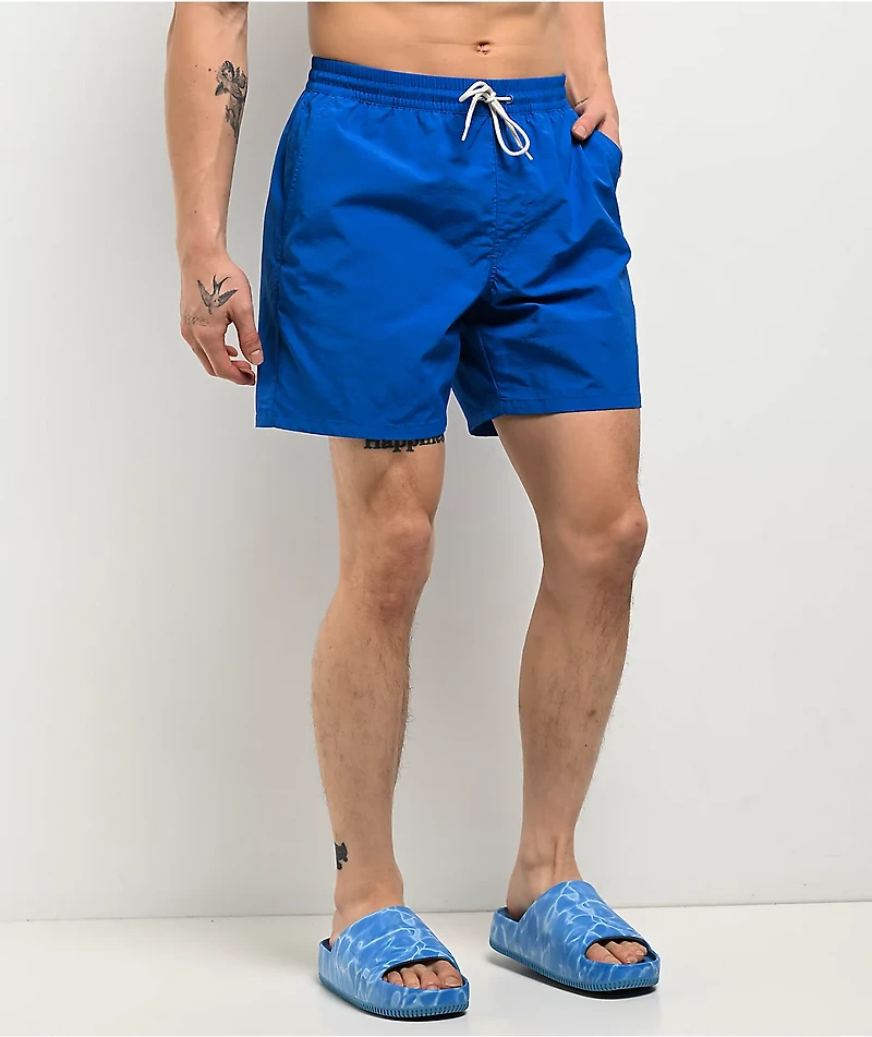 Empyre Graffiti Floater Royal Blue Board Shorts
