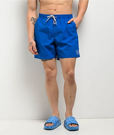Empyre Graffiti Floater Royal Blue Board Shorts