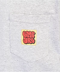 Empyre Graffiti Grey Long Sleeve Pocket T-Shirt