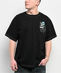 Empyre Graffiti Sign Embroidered Black T-Shirt