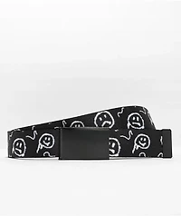 Empyre Graffiti Smile Black Web Belt