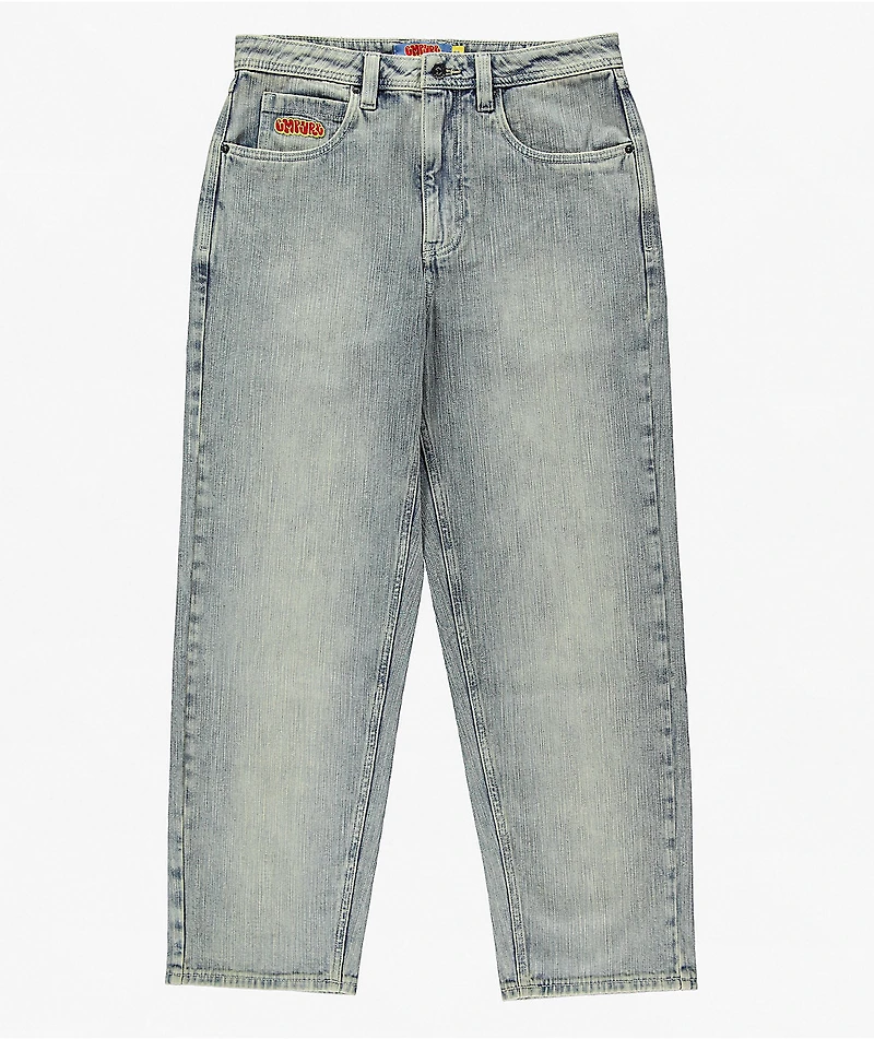 Empyre Gravel Rope Blue Wash Loose Fit Skate Jeans