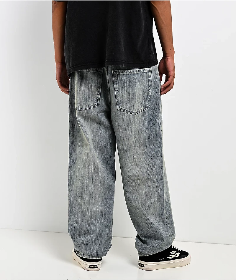Empyre Gravel Rope Blue Wash Loose Fit Skate Jeans