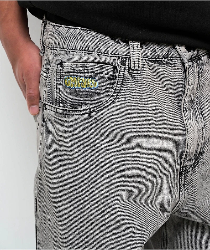 Empyre Grey Wash Ultra Loose Skate Jeans