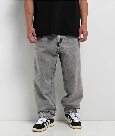 Empyre Grey Wash Ultra Loose Skate Jeans