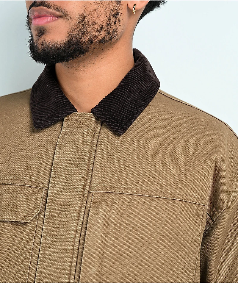 Empyre Grind Chore Tan Denim Jacket