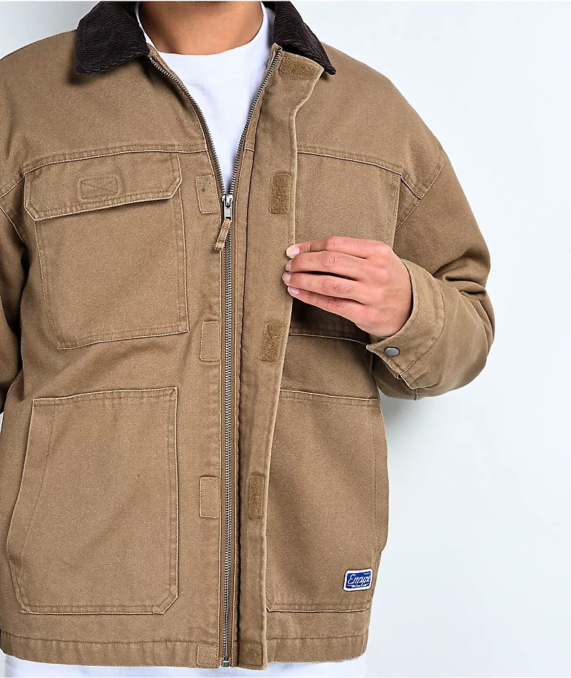 Empyre Grind Chore Tan Denim Jacket