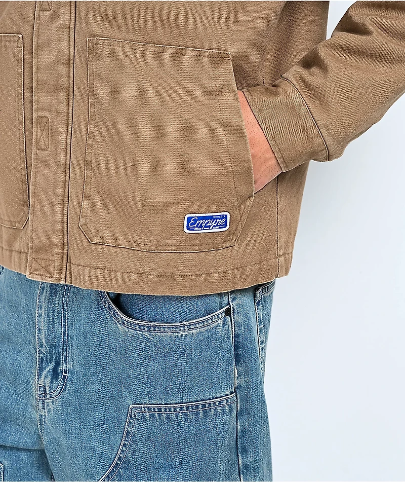Empyre Grind Chore Tan Denim Jacket