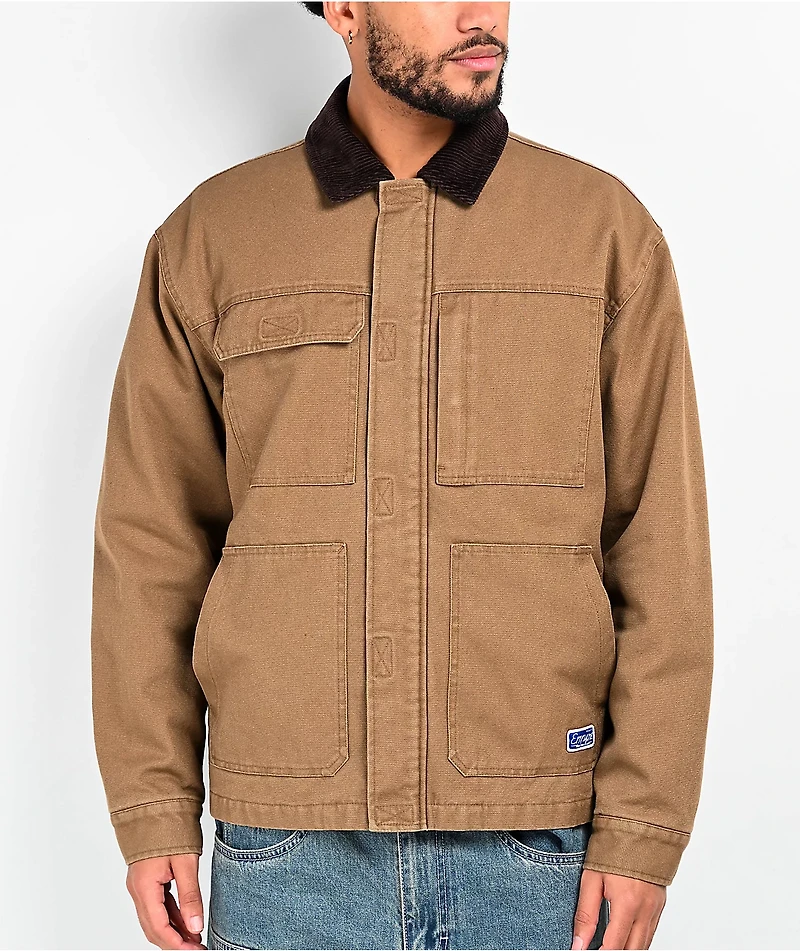 Empyre Grind Chore Tan Denim Jacket