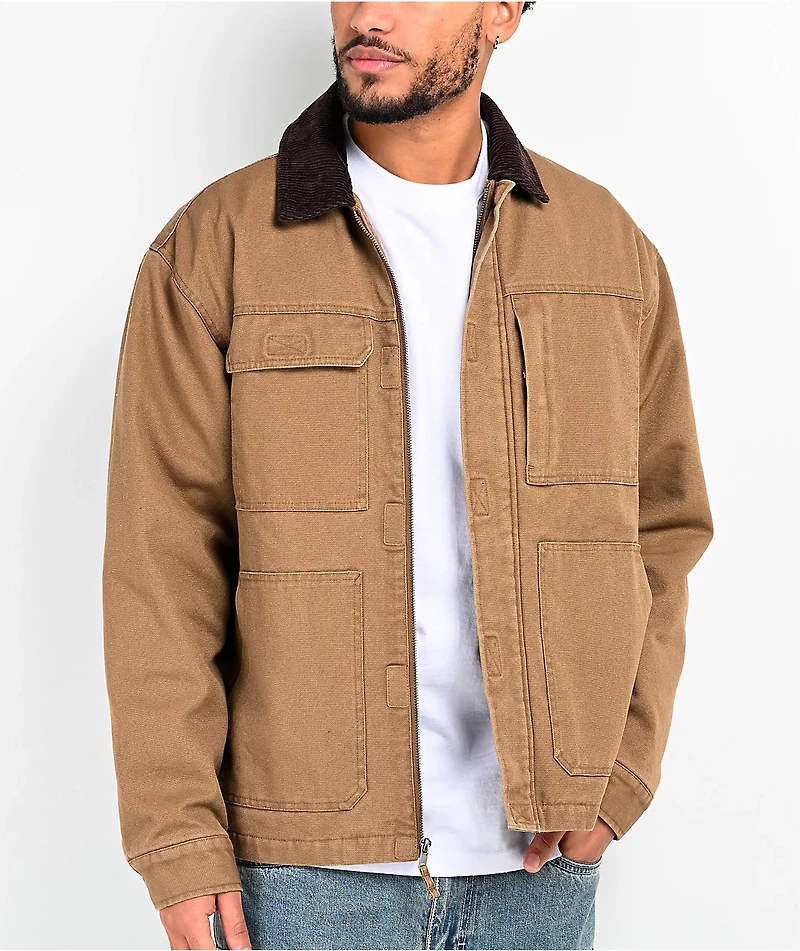 Empyre Grind Chore Tan Denim Jacket