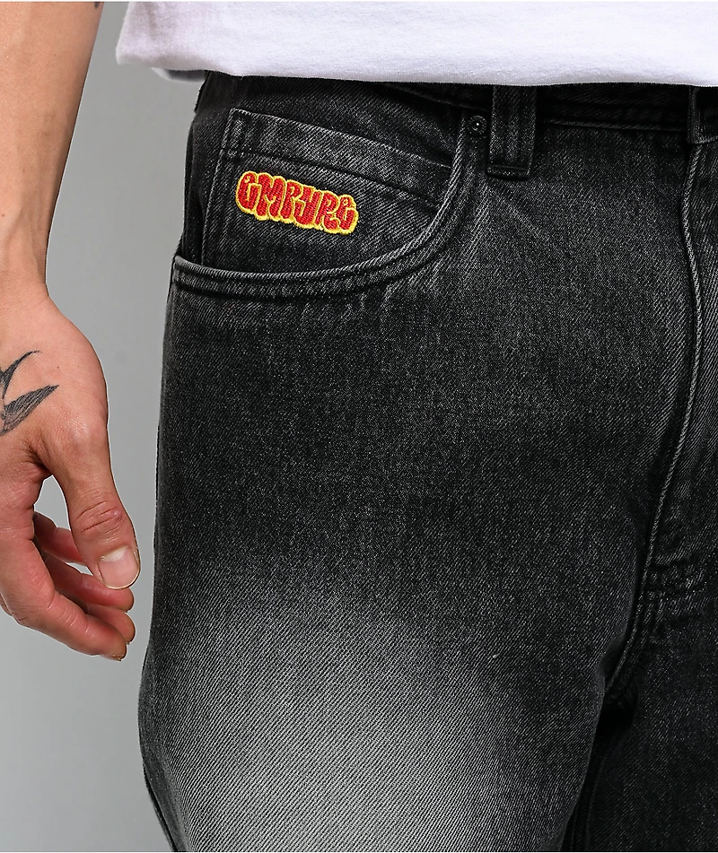 Empyre Grip Brown Wash Loose Fit Skate Jeans