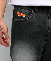 Empyre Grip Brown Wash Loose Fit Skate Jeans