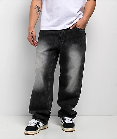 Empyre Grip Brown Wash Loose Fit Skate Jeans