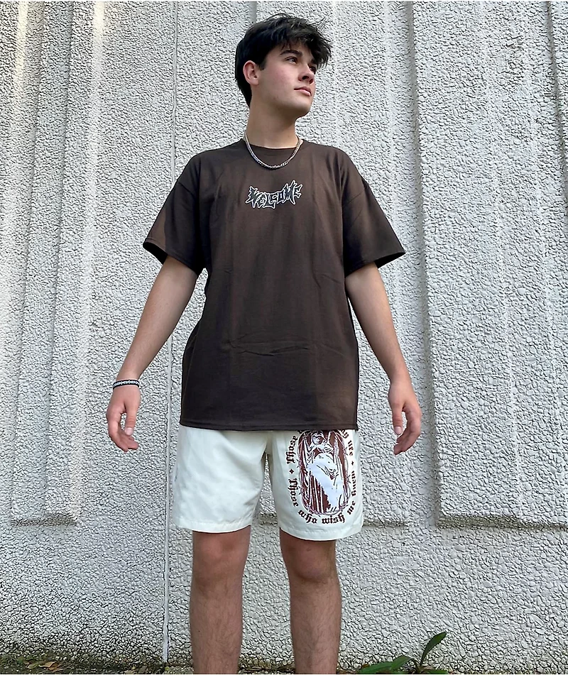 Empyre Grom Placid Natural Board Shorts