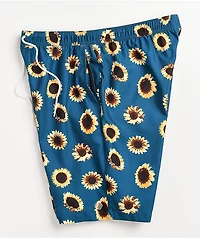 Empyre Grom Sunflower Teal Board Shorts