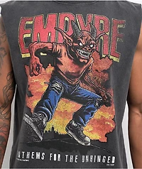 Empyre Grunge Devil Black Wash Tank Top