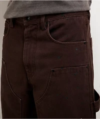 Empyre Hammer Dude Brown Canvas Loose Fit Skate Pants