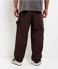 Empyre Hammer Dude Brown Canvas Loose Fit Skate Pants