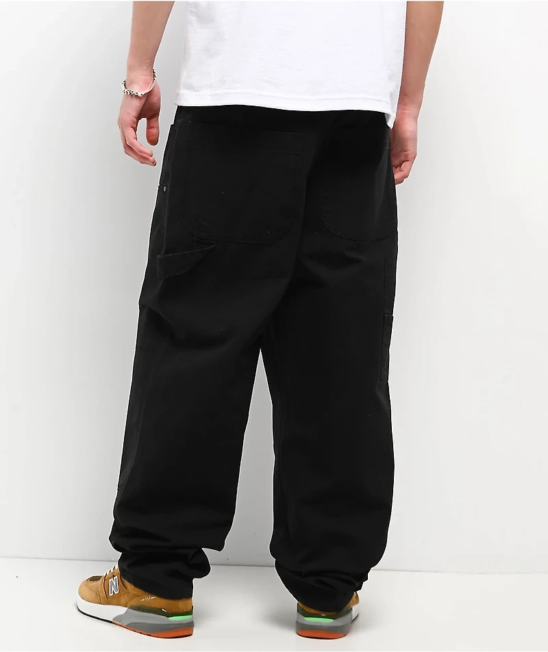 Empyre Hammer Man Black Canvas Loose Fit Carpenter Skate Pants