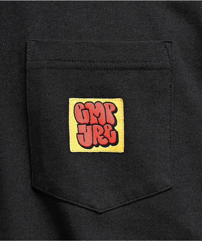Empyre Hammer Time Black Long Sleeve Pocket T-Shirt