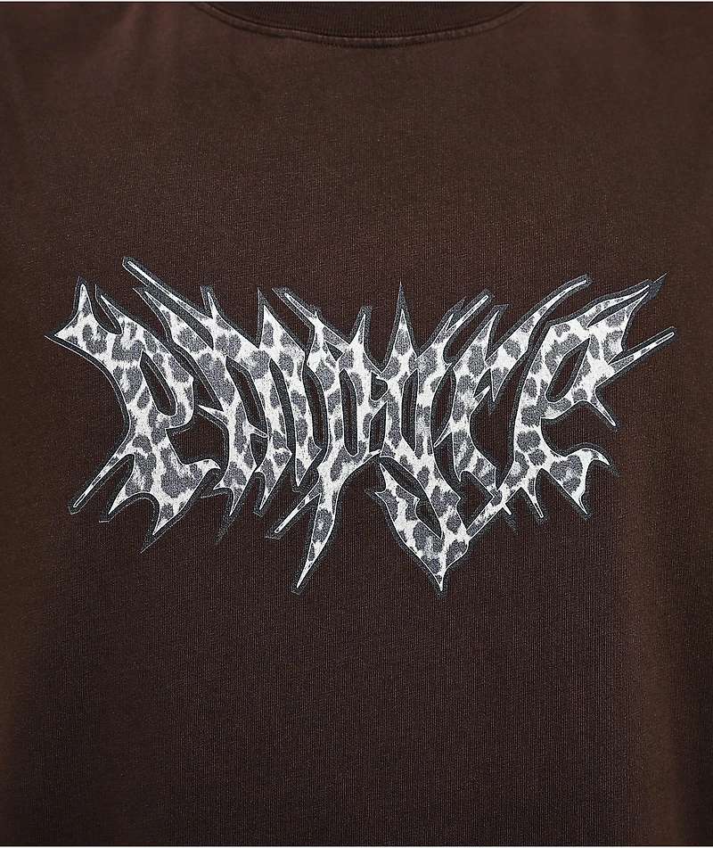 Empyre Hard Knuckle Brown Boxy T-Shirt