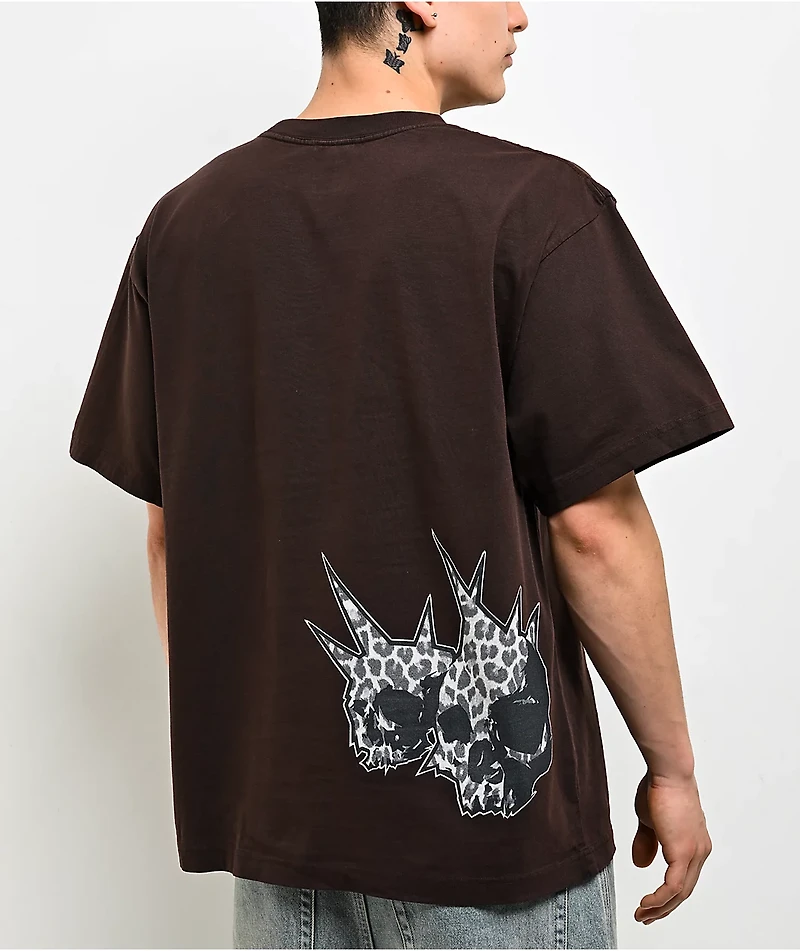 Empyre Hard Knuckle Brown Boxy T-Shirt