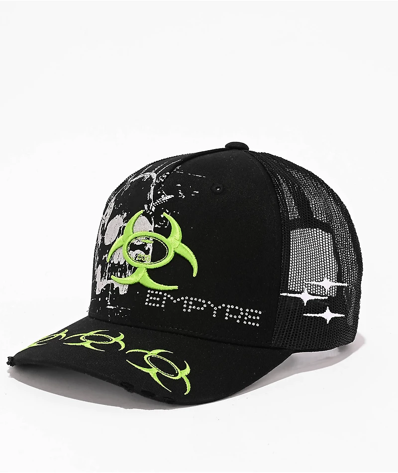Empyre Hazard High Black Trucker Hat