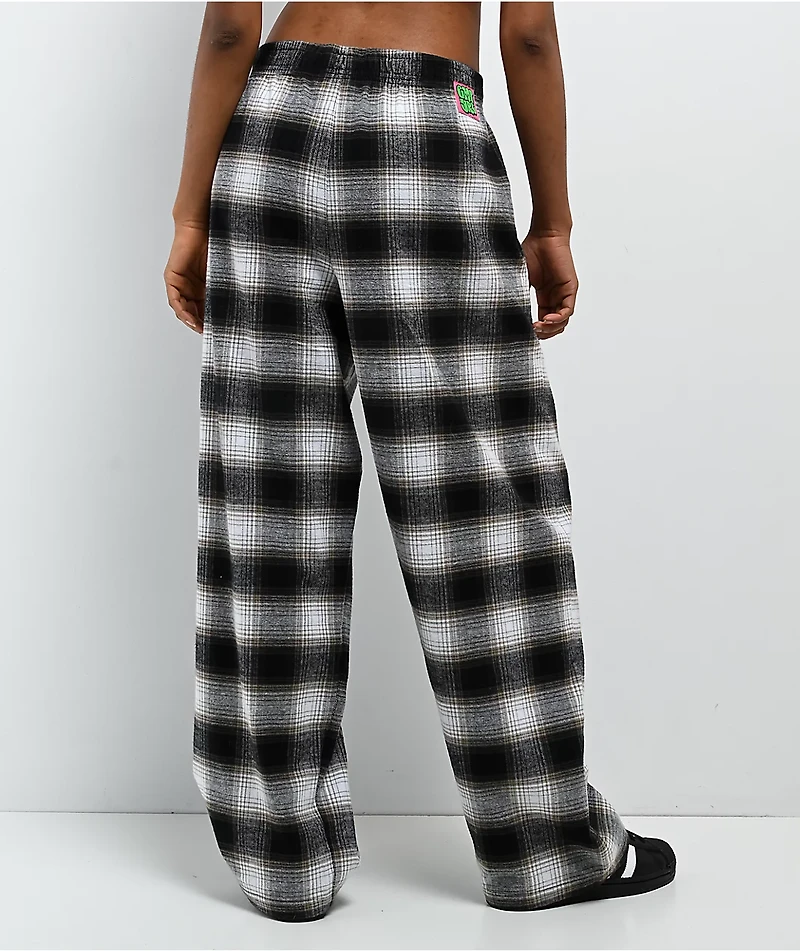 Empyre Heavenly Hugs! Black Plaid Lounge Pants