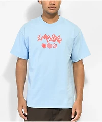Empyre Hibiscus Boost Light Blue T-Shirt