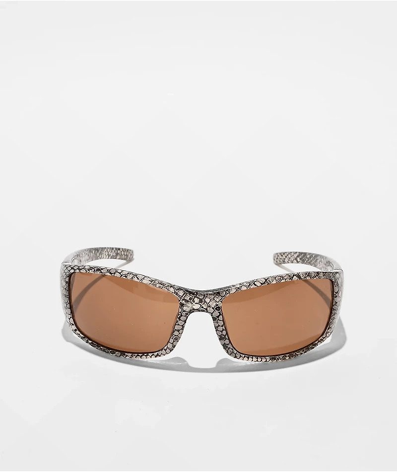 Empyre Hiss Snakeskin Sunglasses