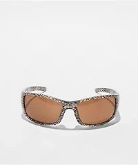 Empyre Hiss Snakeskin Sunglasses