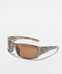 Empyre Hiss Snakeskin Sunglasses
