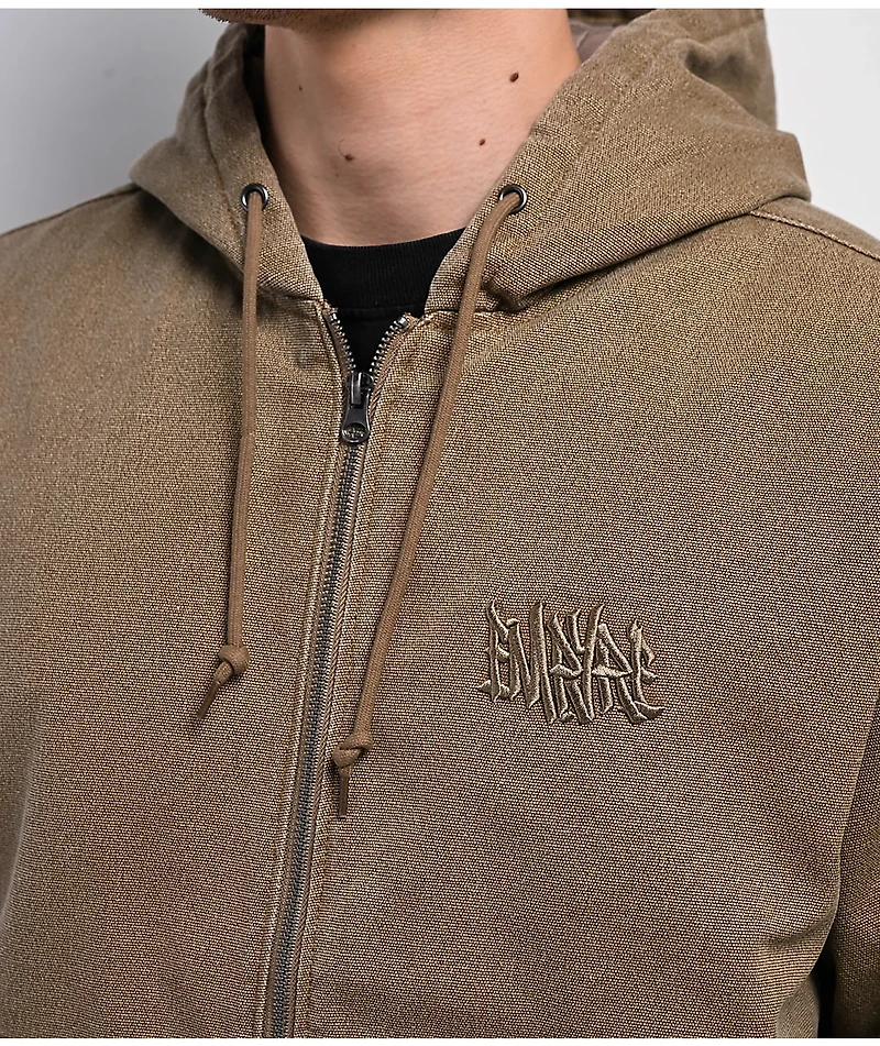 Empyre Hooded Tan Chore Jacket