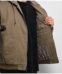 Empyre Hooded Tan Chore Jacket