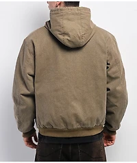 Empyre Hooded Tan Chore Jacket