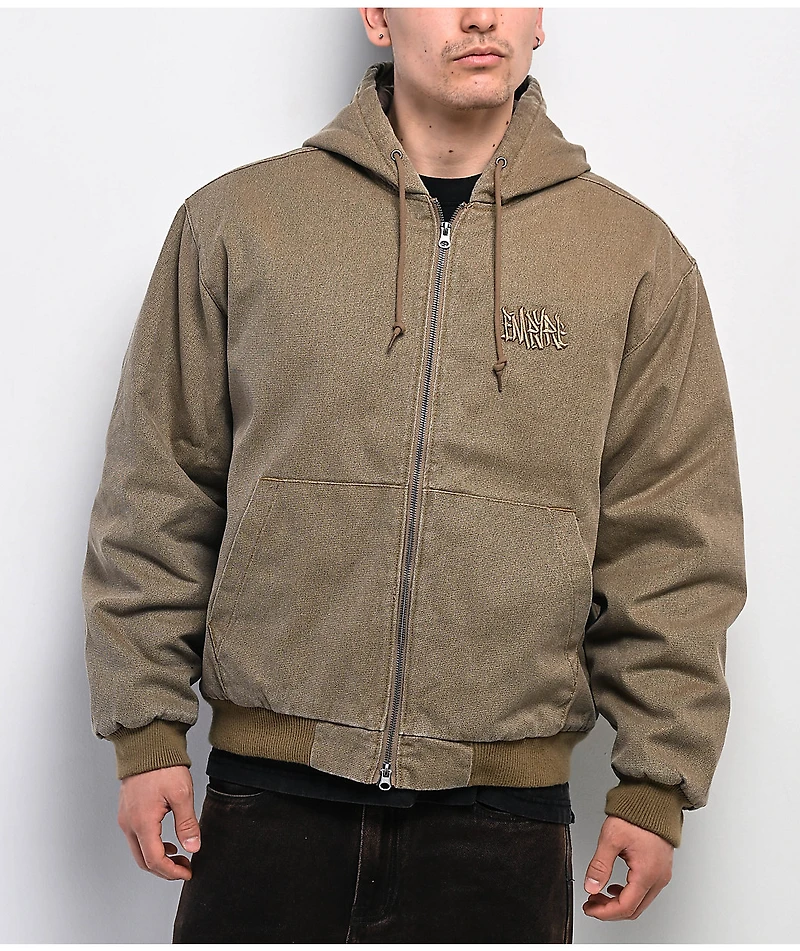 Empyre Hooded Tan Chore Jacket
