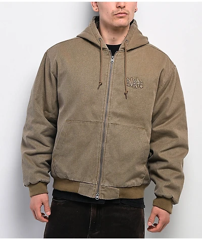 Empyre Hooded Tan Chore Jacket