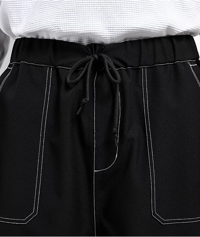 Empyre Hyak Black Cargo 10K Snowboard Pants