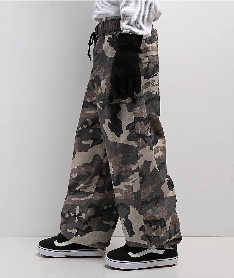 Empyre Hyak Camo Loose Fit 10K Snowboard Pants