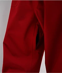 Empyre Hyak Red Loose Fit 10K Snowboard Pants