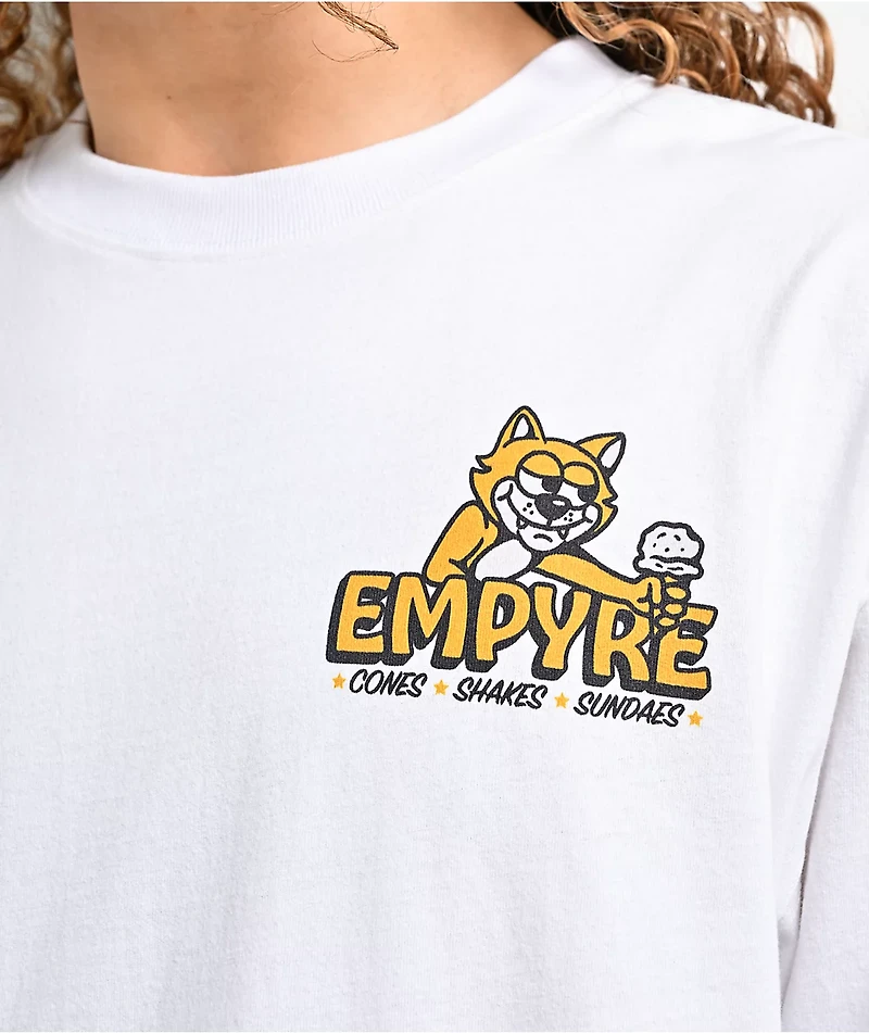 Empyre Ice Cream Truck White Long Sleeve T-Shirt