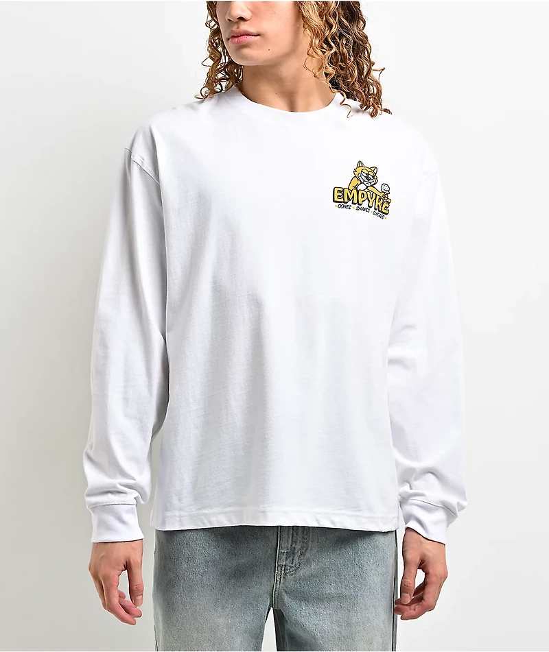 Empyre Ice Cream Truck White Long Sleeve T-Shirt