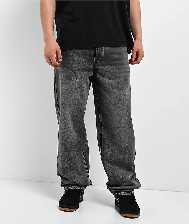 Empyre Infect Grey Wash Loose Skate Jeans