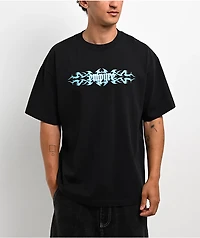 Empyre Into Nation Black Boxy T-Shirt