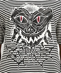 Empyre Jack Knit Black & White Stripe T-Shirt