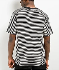 Empyre Jack Knit Black & White Stripe T-Shirt