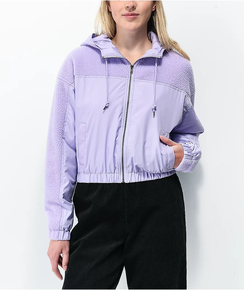 Empyre Janice Lavender Windbreaker Jacket