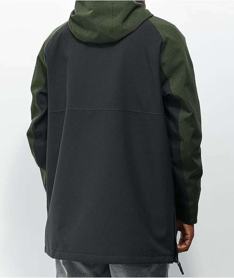 Empyre Jensons Black & Green 10K Snowboard Jacket